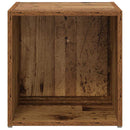 TV-møbelsæt 2 pcs Gammelt træ 37 x 35 x 37,5 cm Konstrueret træ