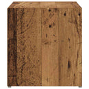 TV-møbelsæt 2 pcs Gammelt træ 37 x 35 x 37,5 cm Konstrueret træ