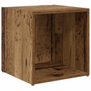 TV-møbelsæt 4 pcs Gammelt træ 37 x 35 x 37,5 cm Konstrueret træ