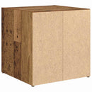 TV-møbelsæt 4 pcs Gammelt træ 37 x 35 x 37,5 cm Konstrueret træ