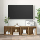 TV-møbelsæt 4 stk. Artisan Egetræ Konstrueret træ