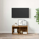TV-møbelsæt Vægmonteret Brun 72 x 35 x 37 cm Konstrueret træ