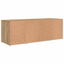 TV-møbelsæt Vægmonteret Brun 72 x 35 x 37 cm Konstrueret træ