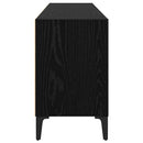 TV-møbelsæt Vægmonteret Sort 103,5 x 30 x 50 cm Konstrueret træ