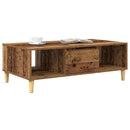 Sofabord Gammelt træ 102 x 55 x 35 cm Konstrueret træ