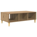 Sofabord Artisan Egetræ 102 x 55 x 35 cm Konstrueret træ