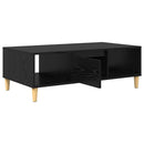 Sofabord Sort eg 102 x 55 x 35 cm Konstrueret træ