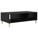 Sofabord Sort eg 102 x 55 x 35 cm Konstrueret træ