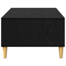 Sofabord Sort eg 102 x 55 x 35 cm Konstrueret træ