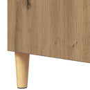 Sideboard Artisan Egetræ 57 x 35 x 89.5 cm Konstrueret træ
