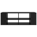 TV-møbelsæt Sort eg 102 x 35 x 35 cm Konstrueret træ