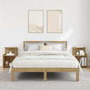 Natskab 2 pcs Artisan Egetræ 40 x 35 x 60 cm Konstrueret træ