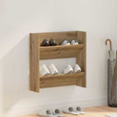 Sko skab Artisan Egetræ 60 x 18 x 60 cm Konstrueret træ