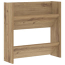Sko skab 2 pcs Artisan Egetræ 60 x 18 x 60 cm Konstrueret træ