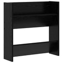 Sko skab 2 pcs Sort eg 60 x 18 x 60 cm Konstrueret træ