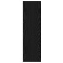 Sko skab 2 pcs Sort eg 60 x 18 x 60 cm Konstrueret træ