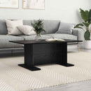 Sofabord Sort eg 103,5 x 60 x 40 cm Konstrueret træ