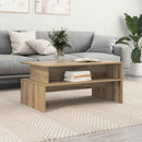 Sofabord Artisan Egetræ 90 x 55 x 42,5 cm Konstrueret træ