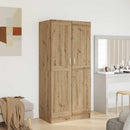 Garderobeskab Artisan eg 82,5 x 51,5 x 180 cm Konstrueret træ