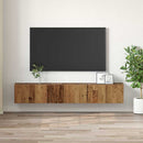 TV-møbelsæt 3 pcs Brun 60 x 30 x 30 cm Konstrueret træ