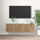 TV-møbelsæt 2 pcs Brun 60 x 30 x 30 cm Konstrueret træ