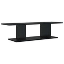 TV-møbelsæt Vægmonteret Sort 103 x 30 x 26,5 cm Konstrueret træ