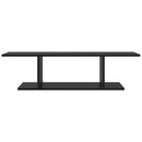 TV-møbelsæt Vægmonteret Sort 103 x 30 x 26,5 cm Konstrueret træ