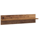 Væghylde 2 pcs Gammelt træ 80 x 11,5 x 18 cm Konstrueret træ