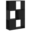TV-møbelsæt Vægmonteret Sort 60 x 24 x 94,5 cm Konstrueret træ