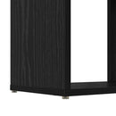 TV-møbelsæt Vægmonteret Sort 60 x 24 x 125,5 cm Konstrueret træ