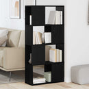 TV-møbelsæt Vægmonteret Sort 60 x 24 x 125,5 cm Konstrueret træ
