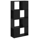 TV-møbelsæt Vægmonteret Sort 60 x 24 x 125,5 cm Konstrueret træ