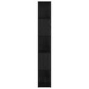 TV-møbelsæt Vægmonteret Sort 60 x 24 x 156 cm Konstrueret træ