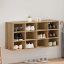 Sko skab Artisan Egetræ 103 x 30 x 51 cm Konstrueret træ