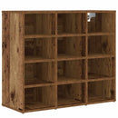 Sko skab Gammelt træ 77,5 x 30 x 67 cm Konstrueret træ