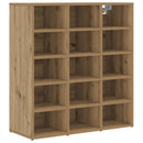 Sko skab Artisan Egetræ 77,5 x 30 x 83,5 cm Konstrueret træ
