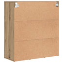 Sko skab Artisan Egetræ 77,5 x 30 x 83,5 cm Konstrueret træ