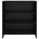 Sideboard Sort 70 x 41 x 75 cm Konstrueret træ