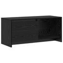 TV-møbelsæt Vægmonteret Sort eg 90 x 35 x 40 cm Konstrueret træ