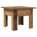 Sofabord Gammelt træ 55 x 55 x 42 cm Konstrueret træ