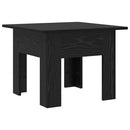 Sofabord Sort eg 55 x 55 x 42 cm Konstrueret træ