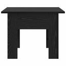 Sofabord Sort eg 55 x 55 x 42 cm Konstrueret træ