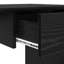 Bord Sort eg 100 x 50 x 76 cm Konstrueret træ
