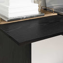 Bord Sort eg 100 x 50 x 76 cm Konstrueret træ