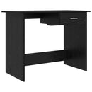 Bord Sort eg 100 x 50 x 76 cm Konstrueret træ