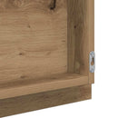 LED badeværelsesspejl Artisan Egetræ 40 x 37 x 8.5 cm