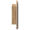 LED badeværelsesspejl Artisan Egetræ 40 x 37 x 8.5 cm