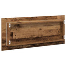 Spejl Vægmonteret Gammelt træ 90 x 8,5 x 37 cm Konstrueret træ