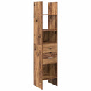 Bogskab Gammelt træ 40 x 35 x 180 cm Konstrueret træ