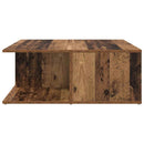 Sofabord Gammelt træ 80 x 80 x 31 cm Konstrueret træ